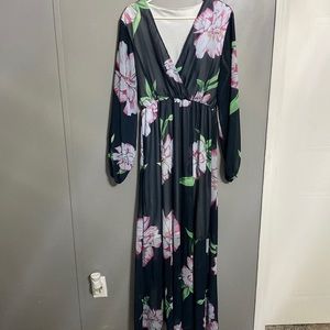 Floral maxi dress